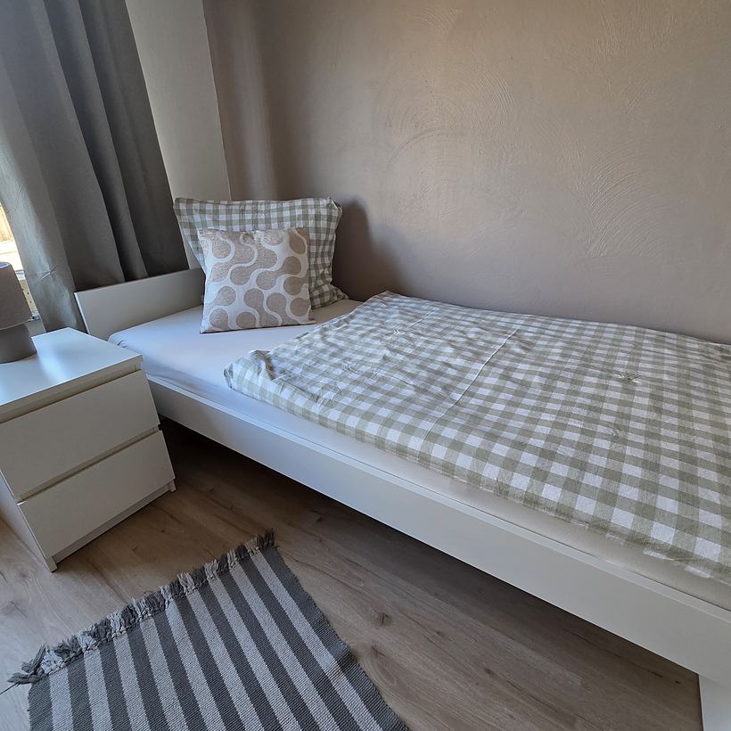 Schlafzimmer 2 – Apartment 1, „Kroppacher Schweiz“ in Müschenbach