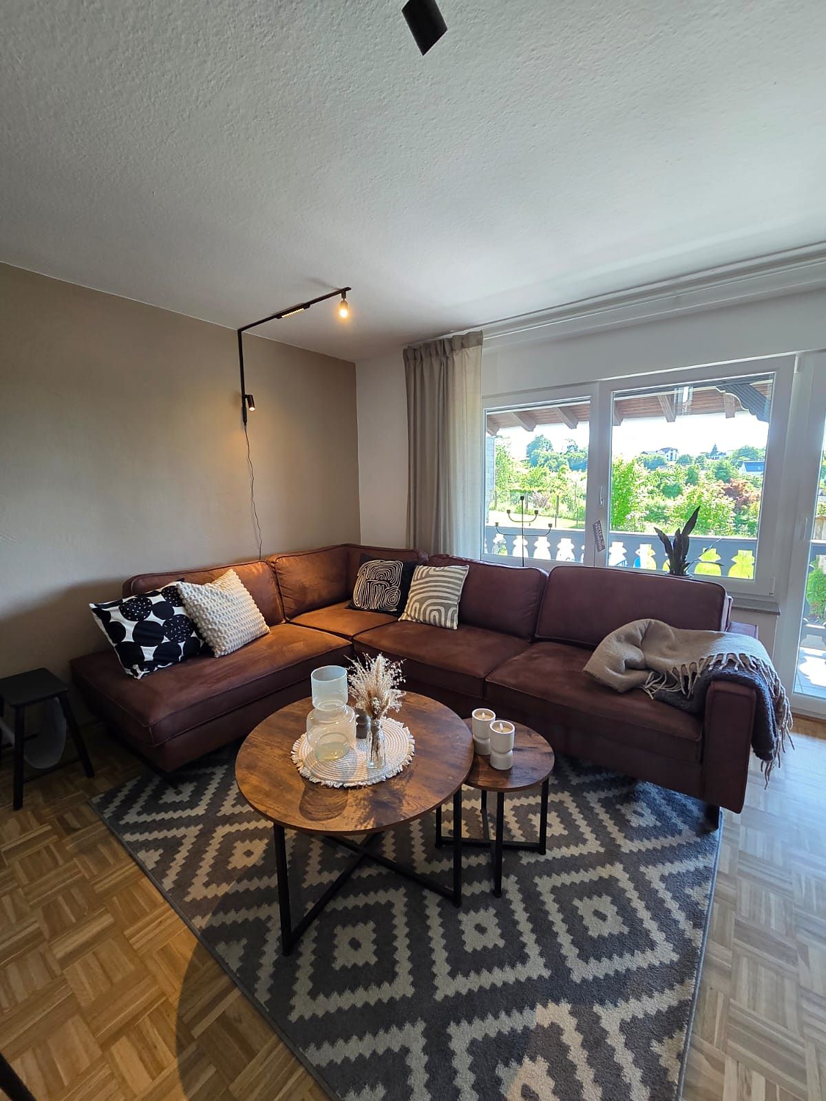 Wohnbereich – Apartment 4, „Kroppacher Schweiz“ in Müschenbach