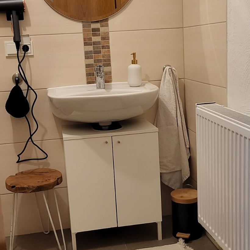 Badezimmer – Apartment 1, Erdgeschoss in Mündersbach