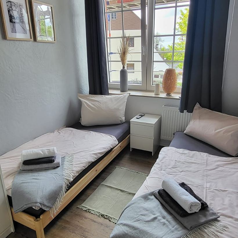 Schlafbereich – Apartment 1, Erdgeschoss in Mündersbach