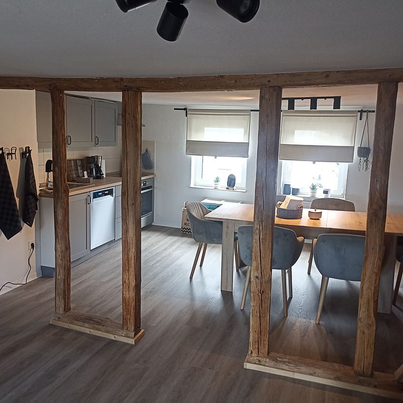 Küche (2 von 2) – Apartment 1, „Am Weiherplatz“ in Norken