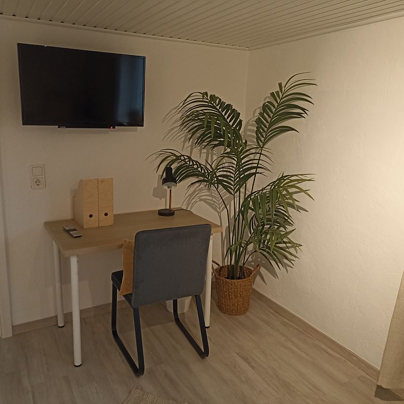 Schlafzimmer 1 (2 von 2) – Apartment 1, „Am Weiherplatz“ in Norken