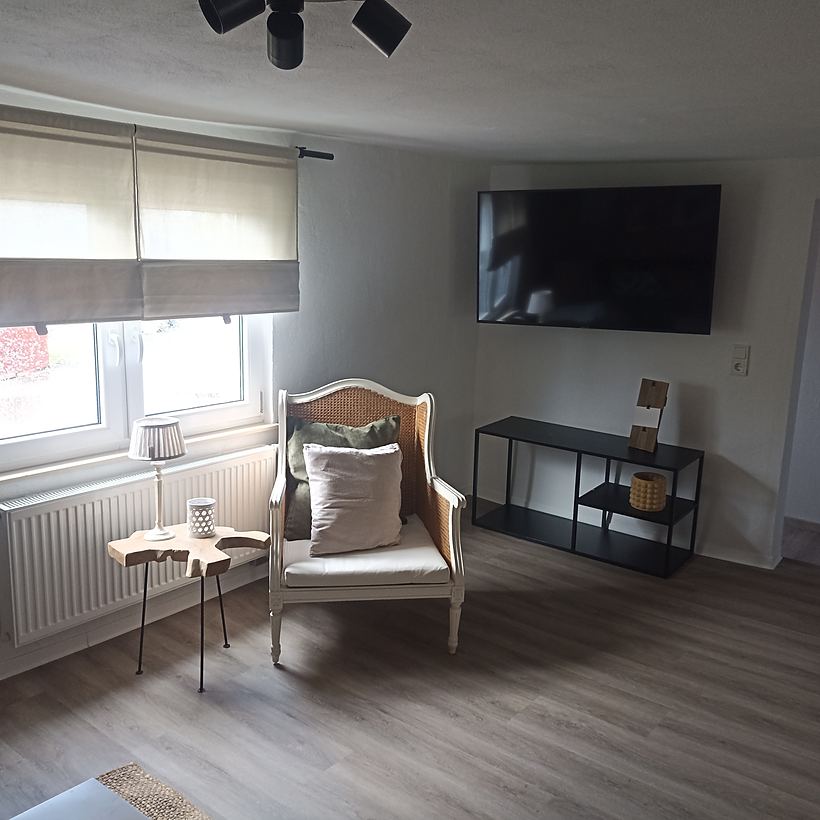 Wohnbereich (3 von 3) – Apartment 1, „Am Weiherplatz“ in Norken