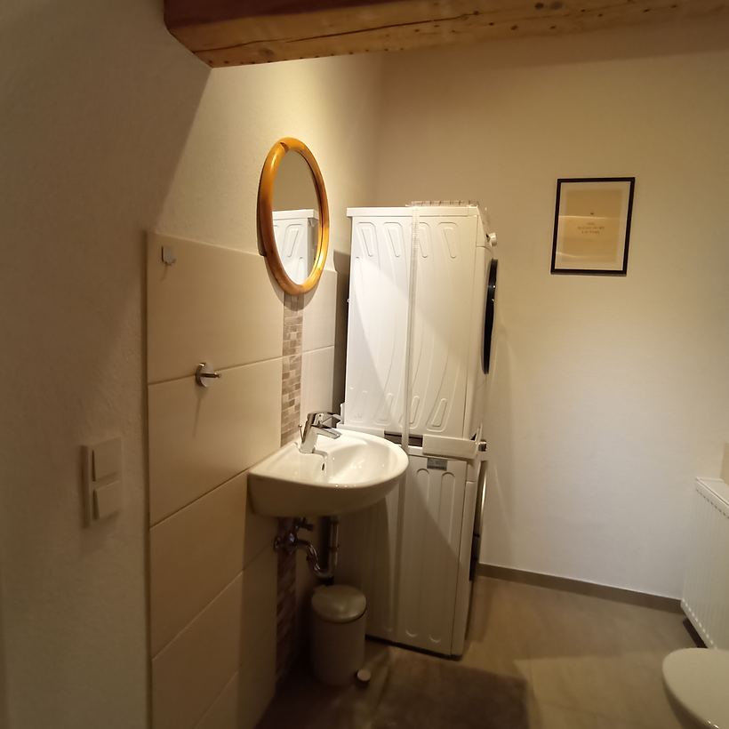 Badezimmer (2 von 2) – Apartment 2, „Am Weiherplatz“ in Norken