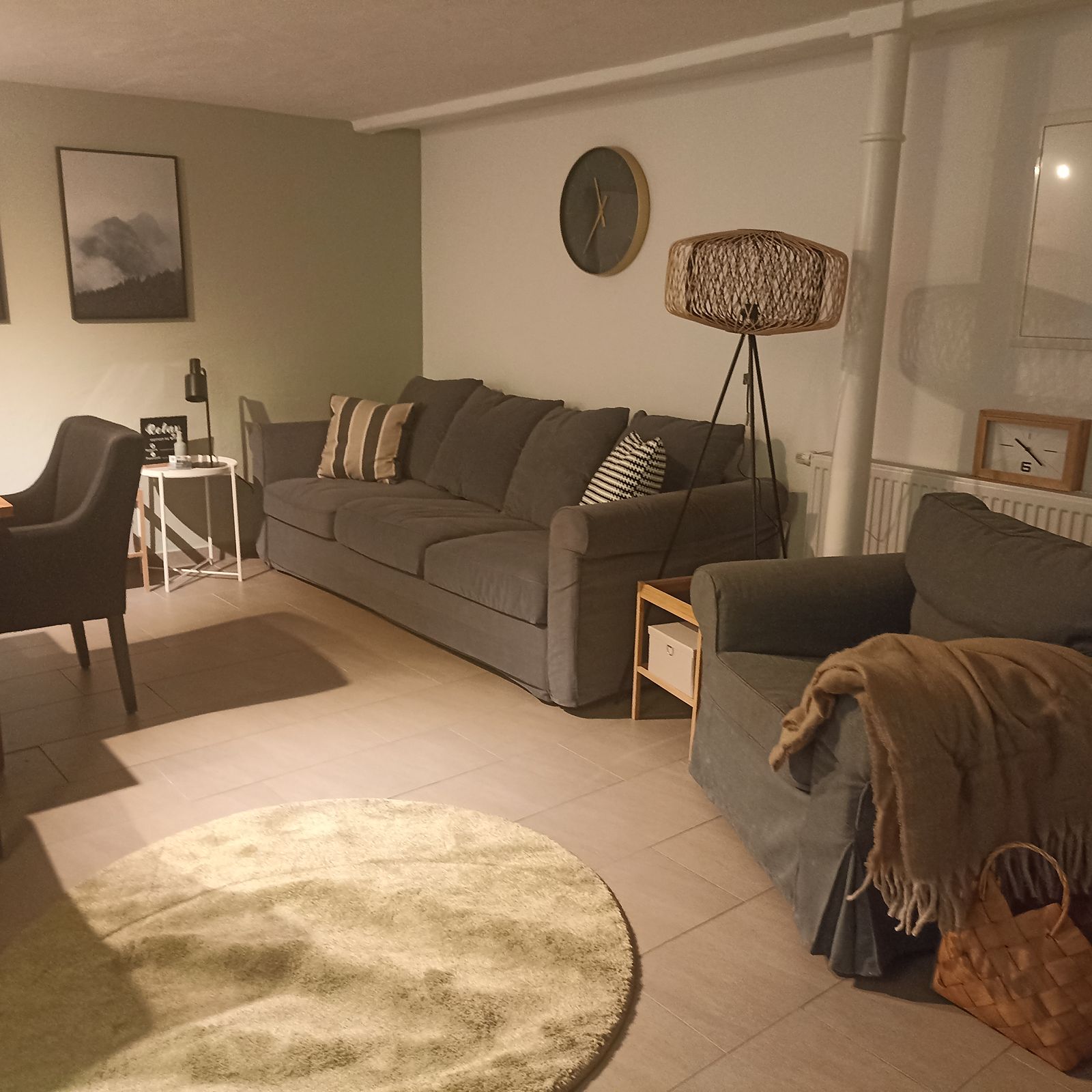 Wohnbereich – Apartment 2, „Am Weiherplatz“ in Norken