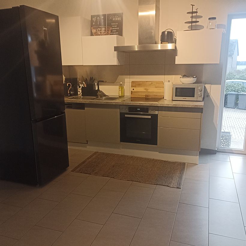 Küche – Apartment 4, „Am Weiherplatz“ in Norken