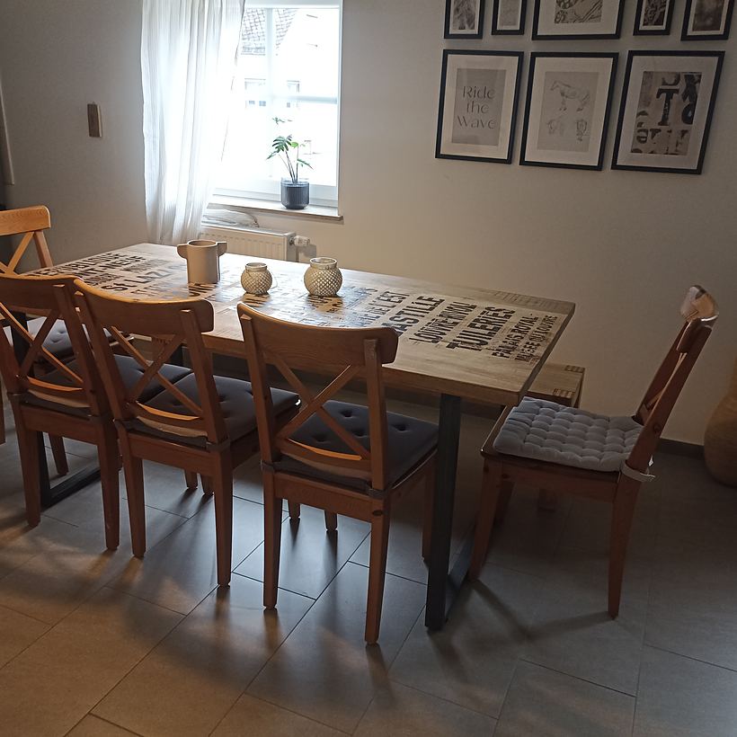 Essbereich (1 von 2) – Apartment „Zur Tenne“, Norken