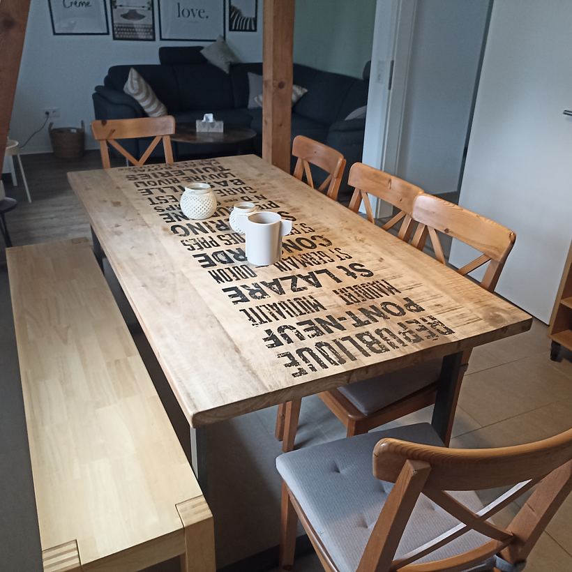 Essbereich (2 von 2) – Apartment „Zur Tenne“, Norken