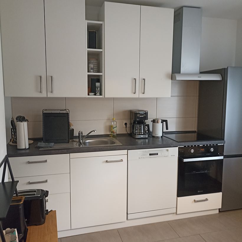 Küche – Apartment „Zur Tenne“, Norken
