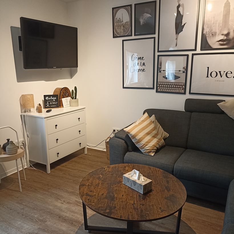 Wohnbereich (3 von 3) – Apartment „Zur Tenne“, Norken